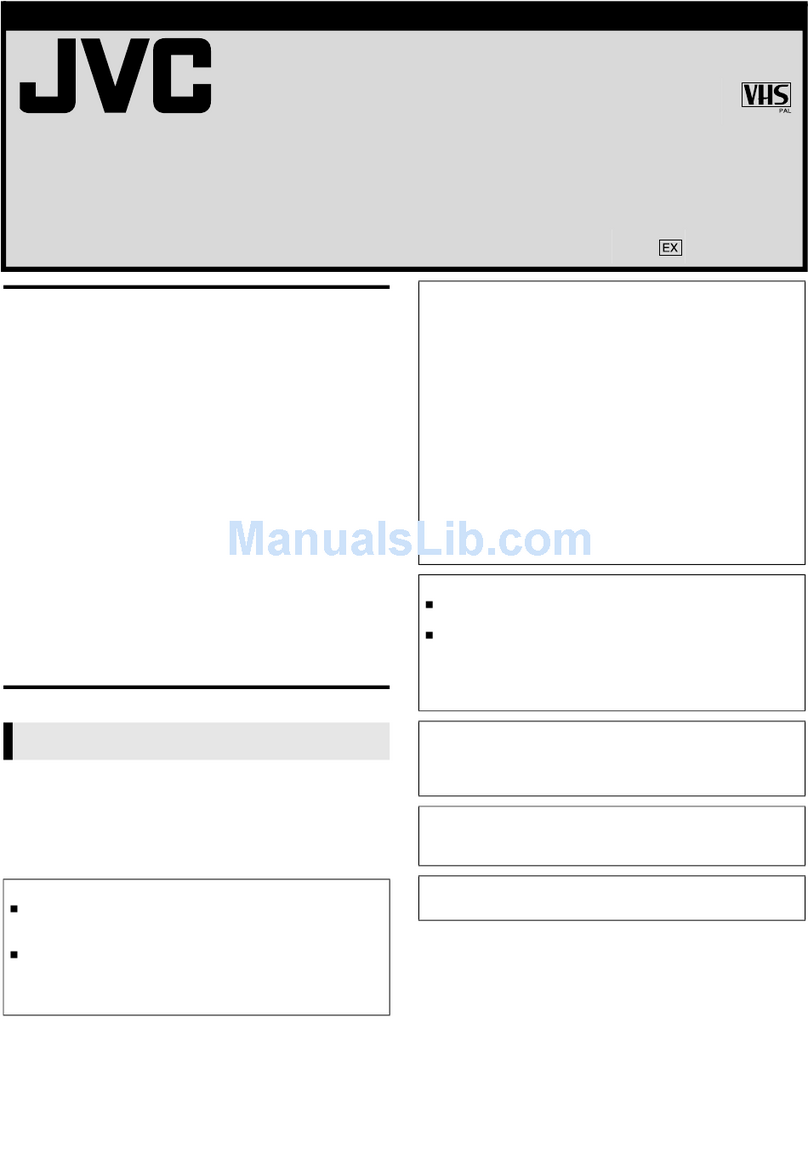 JVC HR-V210E User manual JVC HR-V210E User manual