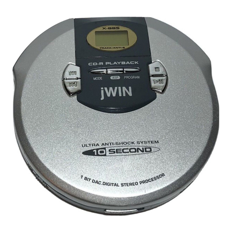 jWIN JX-CD290 instruction manual