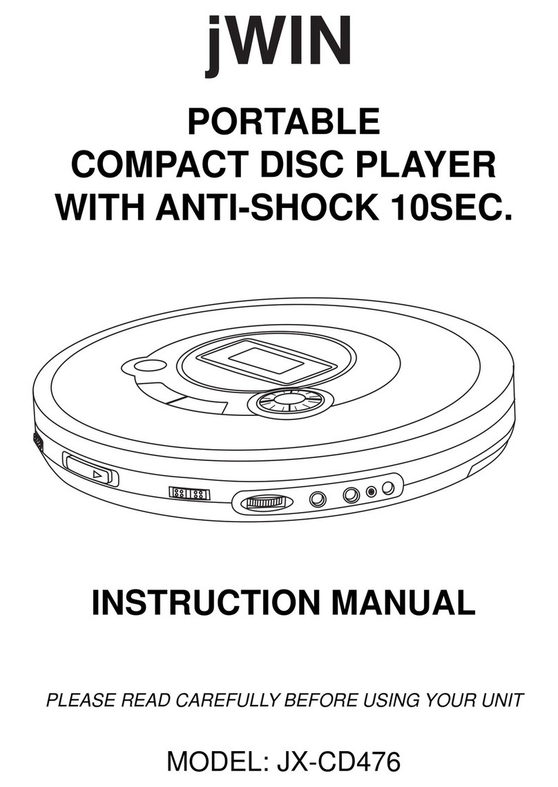 jWIN JX-CD476 instruction manual