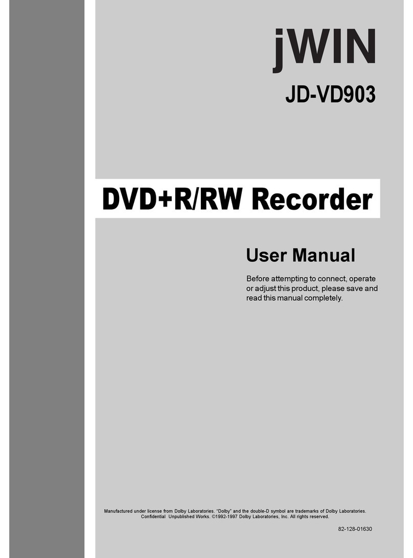 jWIN JD-VD903 user manual