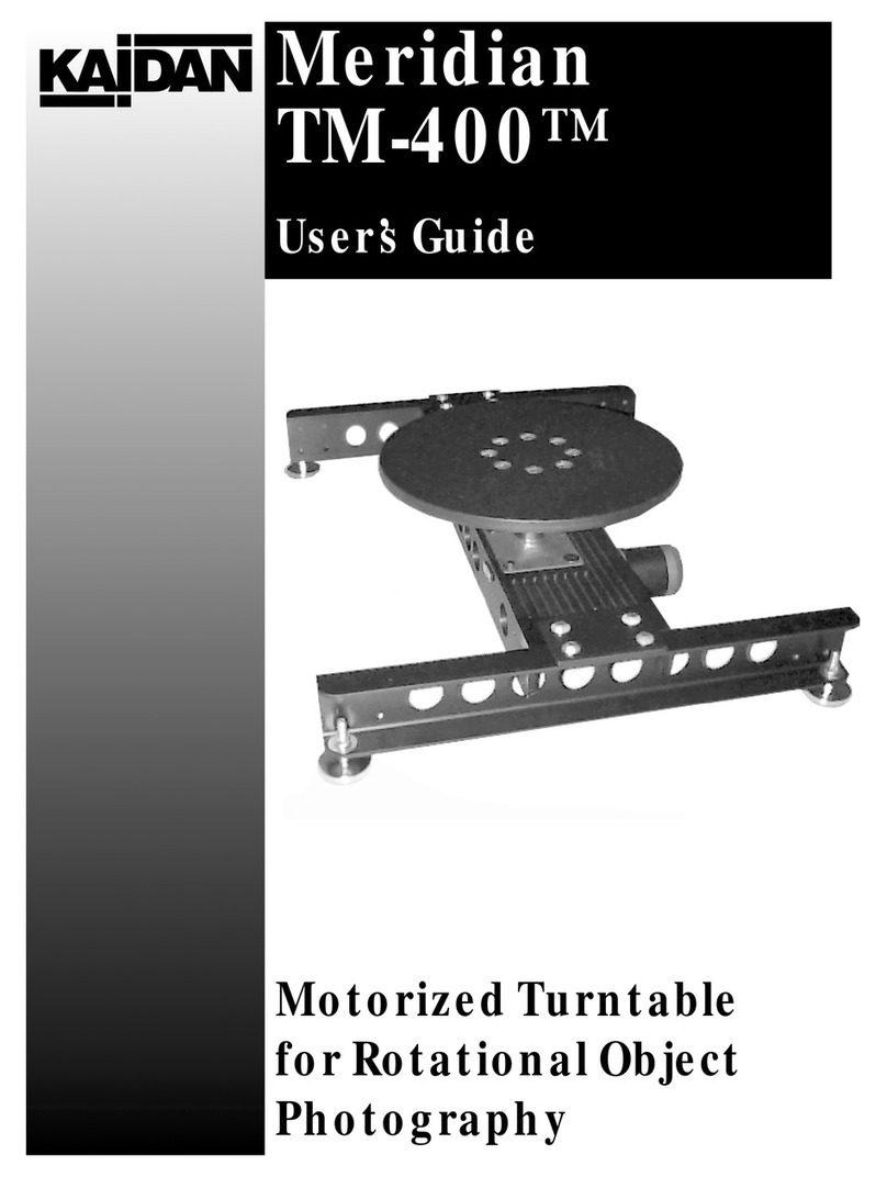 Kaidan Meridian TM-400 user guide