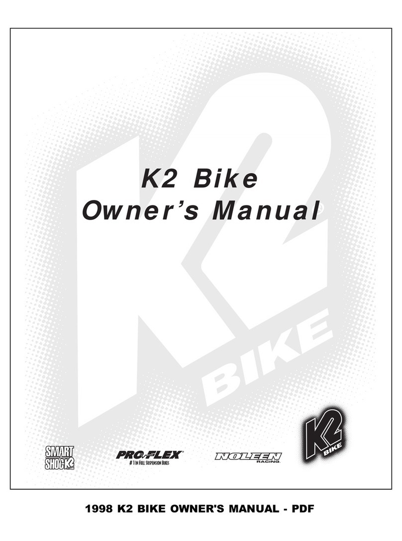 K2 Bike k2 bikes owner's manual