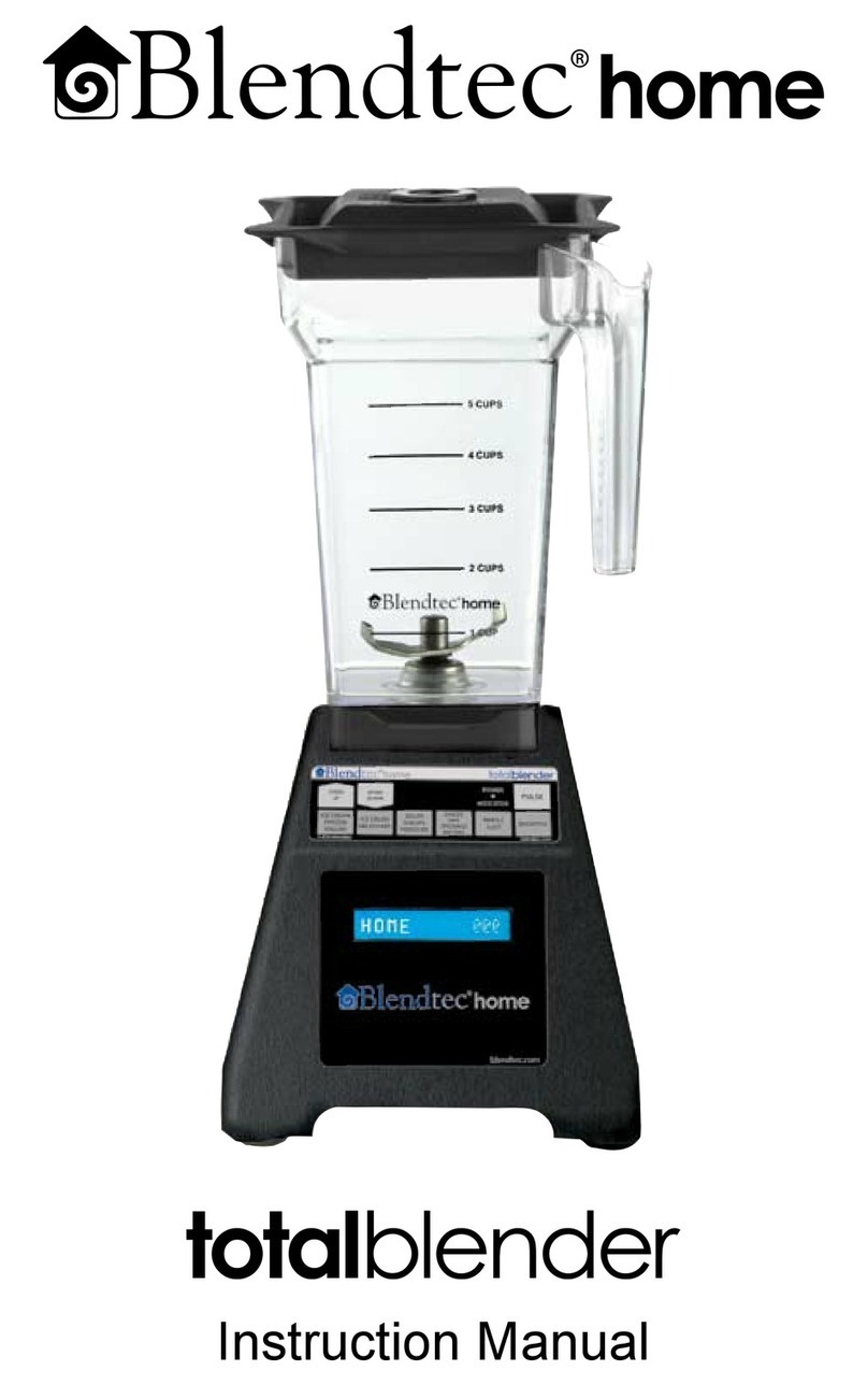 K-Tec Total Blender instruction manual