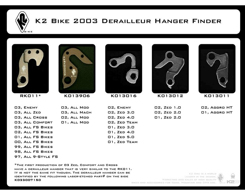 K2 Bike K013011 brochure