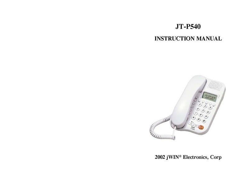jWIN JT-P540 instruction manual