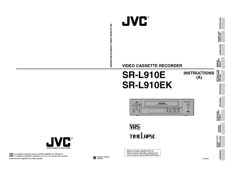 JVC SR-L910E User manual