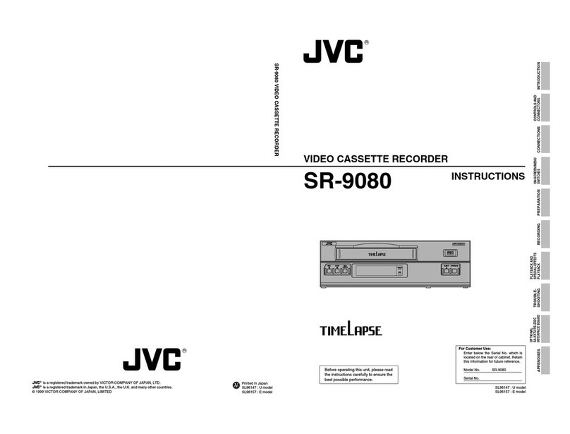 JVC SR-9080 User manual