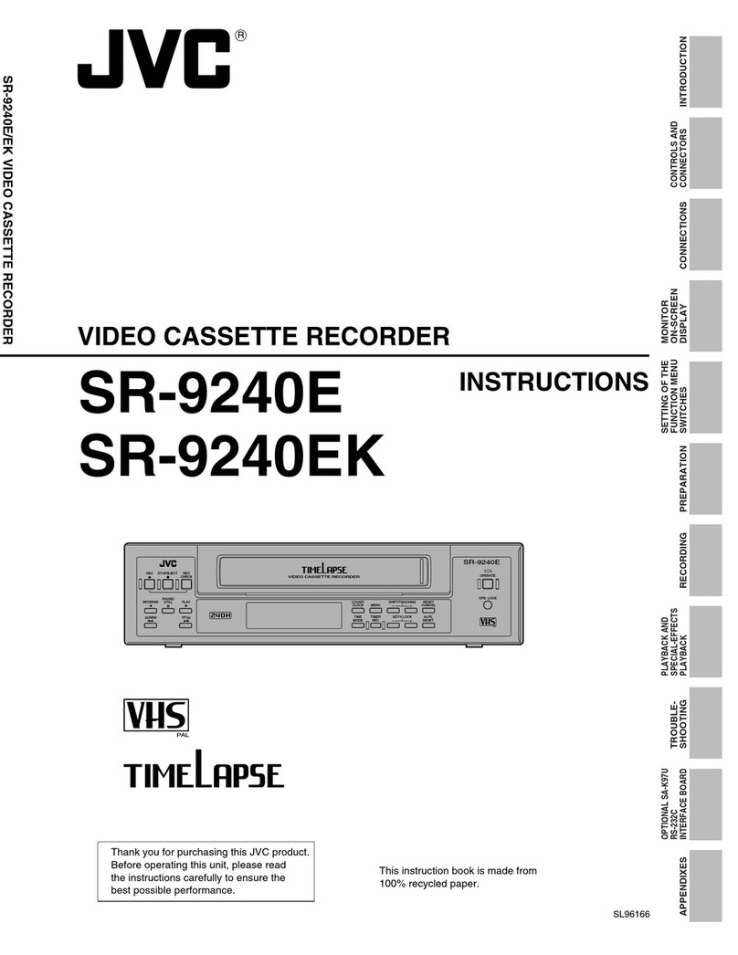 JVC SR-9240E User manual