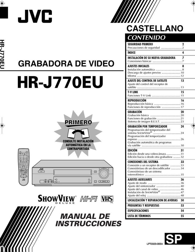 JVC HR-J770EU User manual