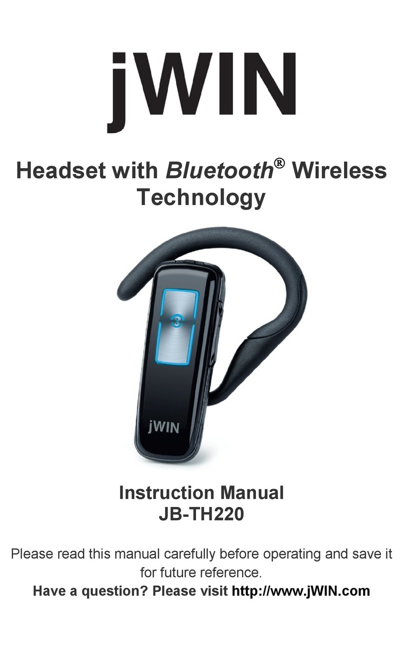 jWIN JB TH220 instruction manual