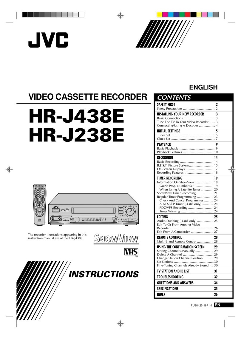 JVC HR-J238E User manual