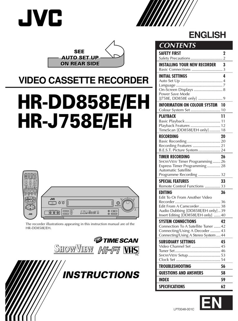 JVC HR-DD858E/EH User manual
