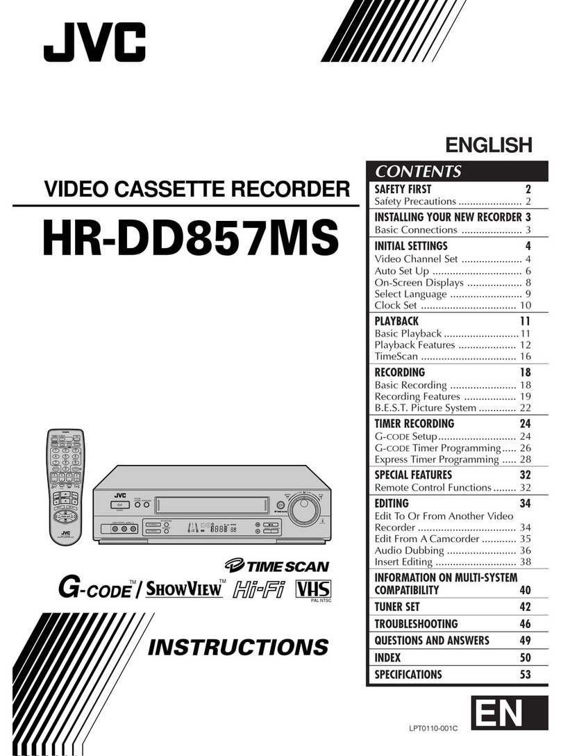 JVC HR-DD857MS User manual