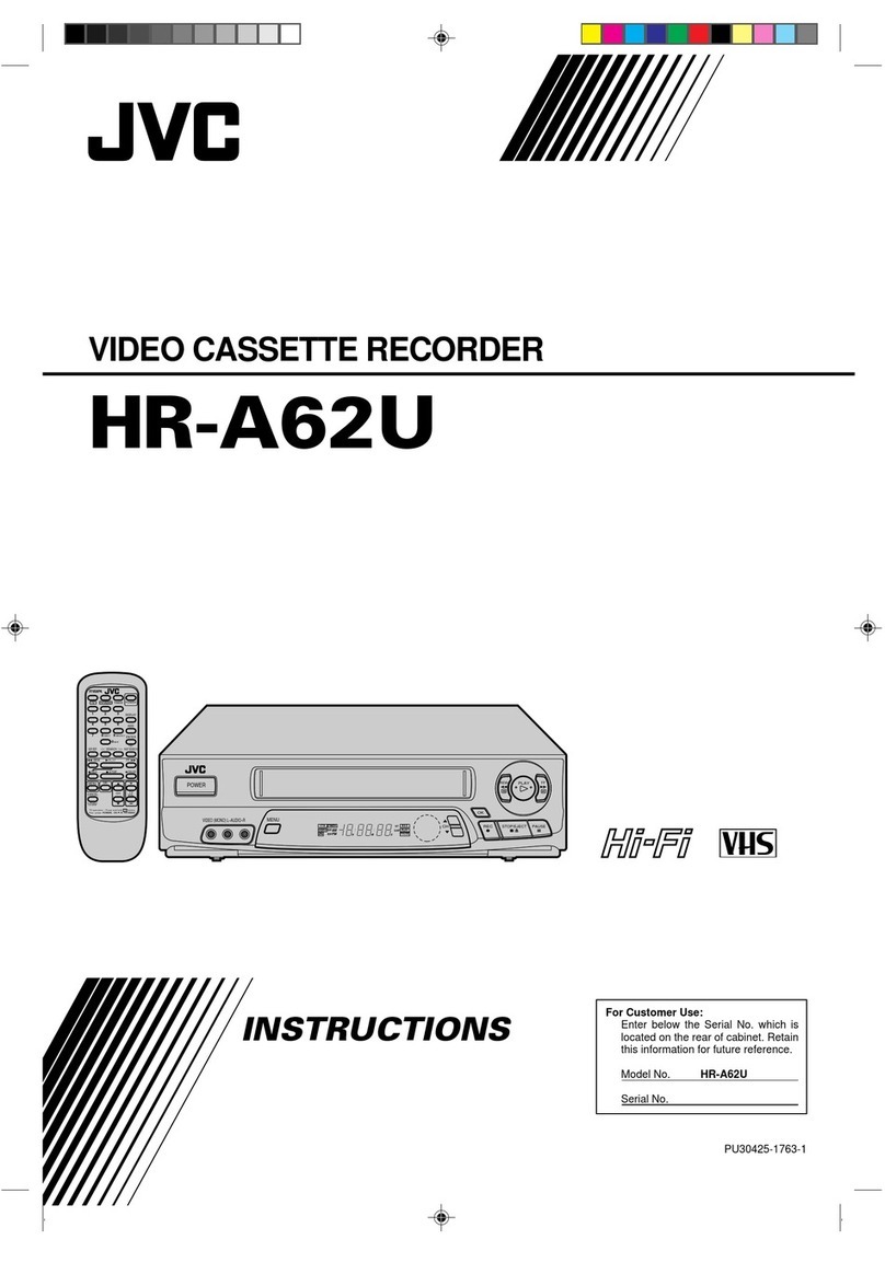 JVC HR-A62U User manual
