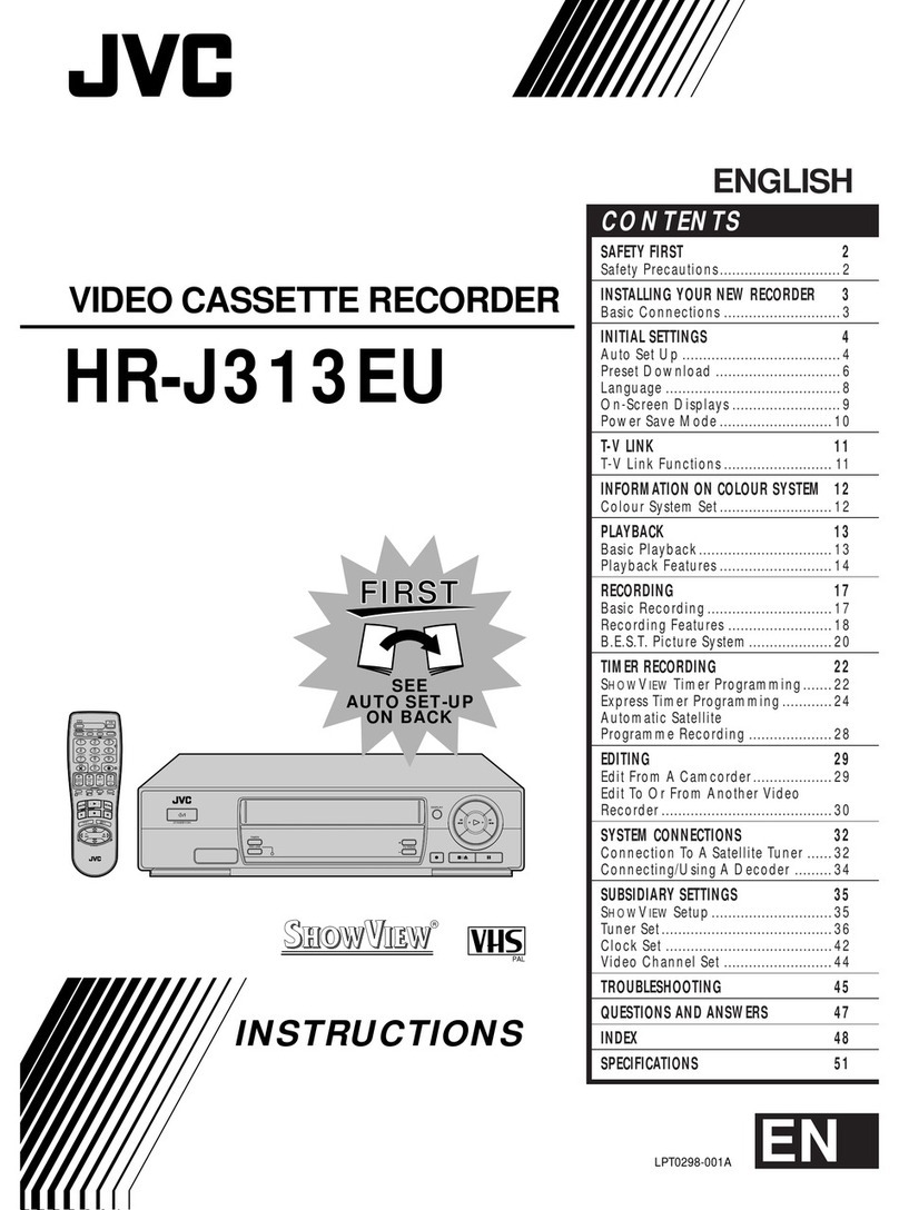 JVC HR-J313EU User manual