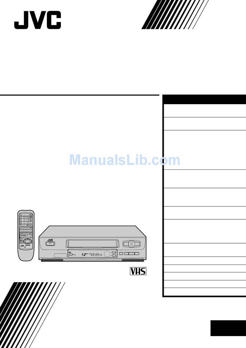 JVC HR-J341EM User manual