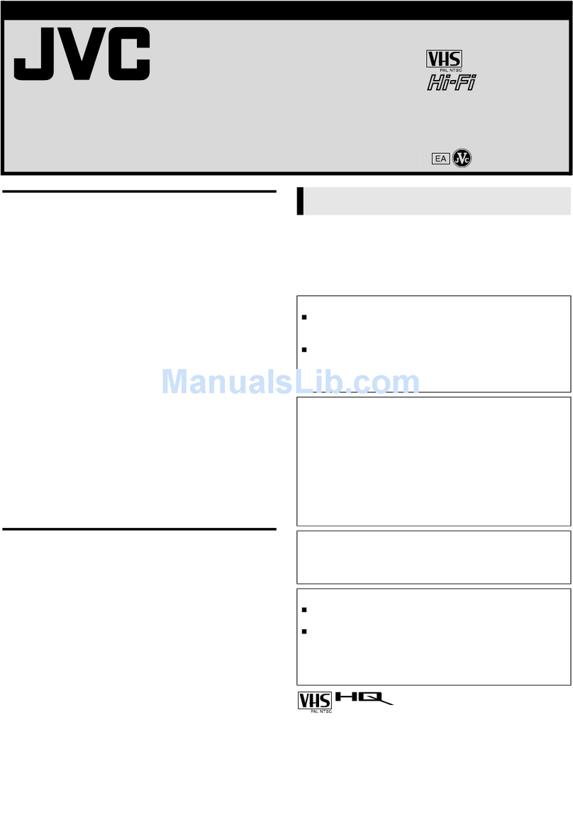 JVC HR-J291EA User manual