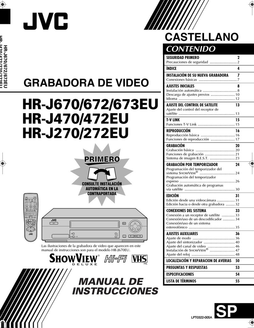 JVC HR-J270EU User manual JVC HR-J270EU User manual