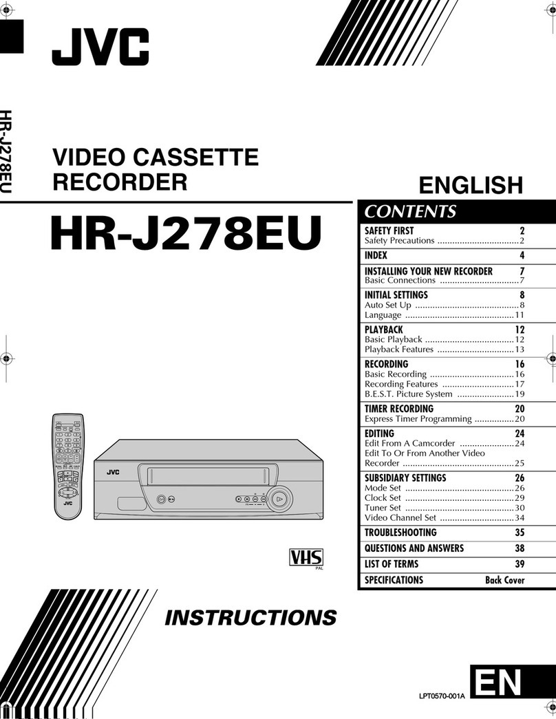 JVC HR-J278EU User manual
