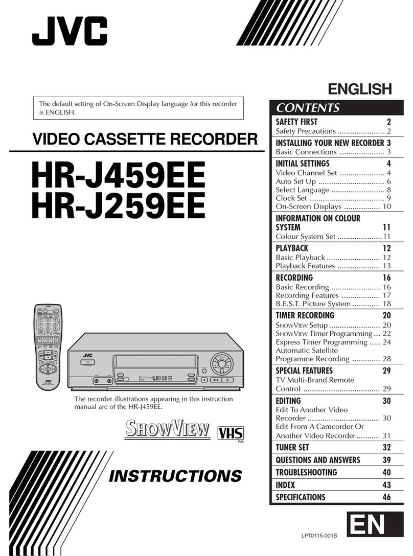 JVC HR-J259EE User manual
