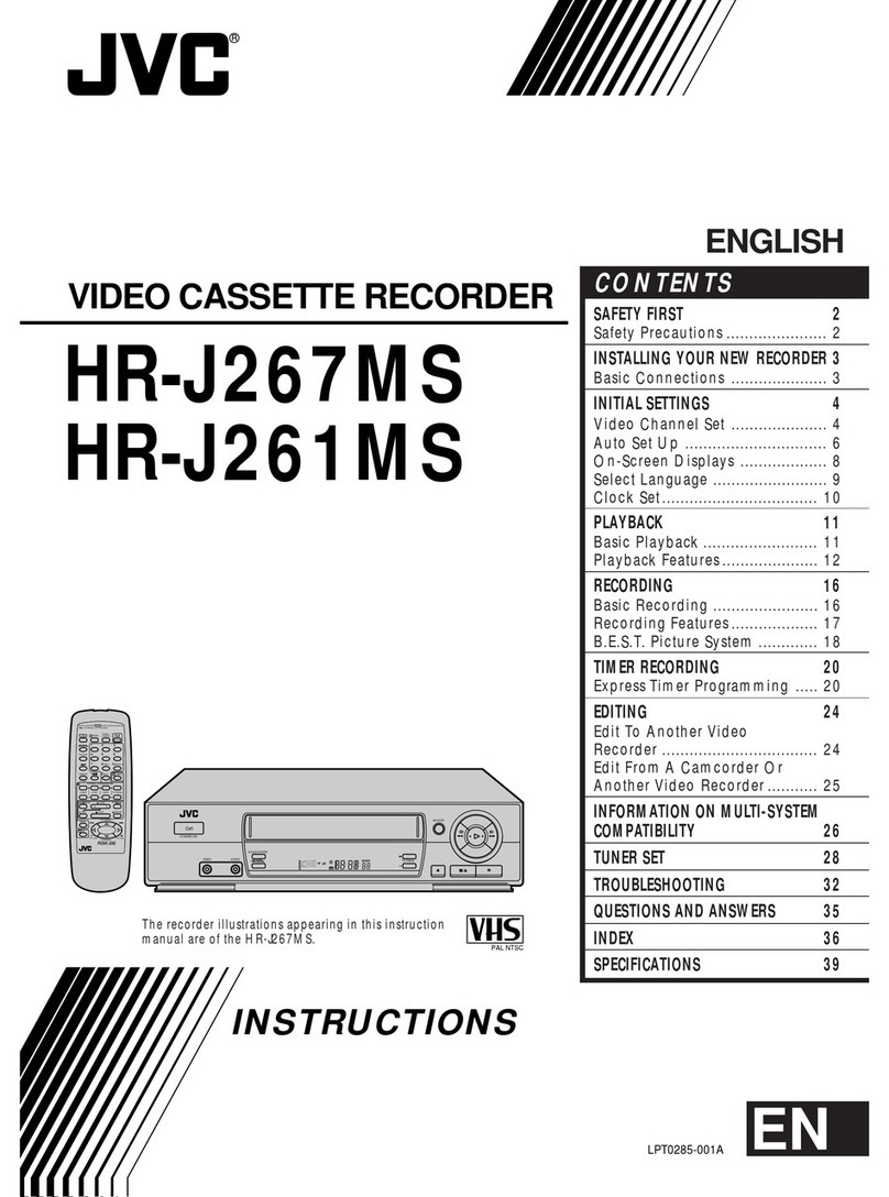 JVC HR-J261MS User manual