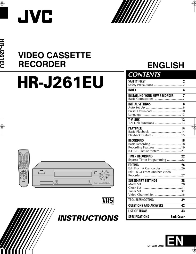 JVC HR-J261EU User manual