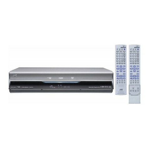 JVC DR-DX5SE Quick start guide