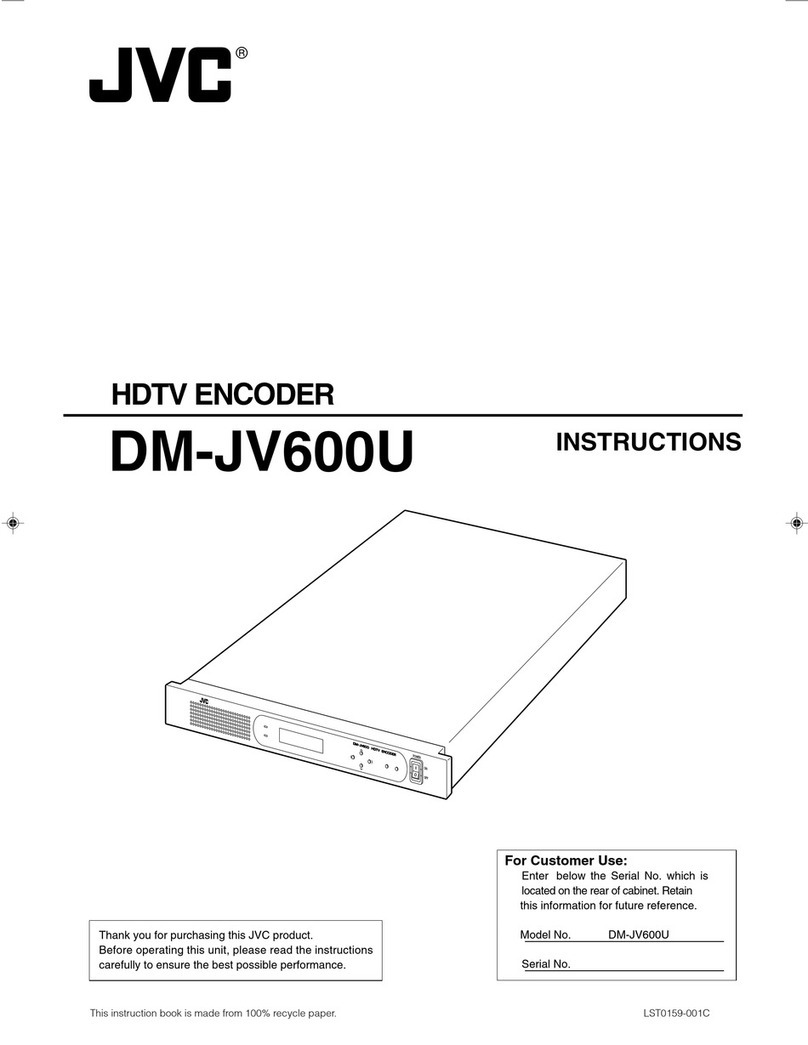 JVC DM-JV600U User manual