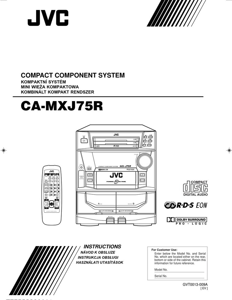 JVC CA-MXJ75R instructions