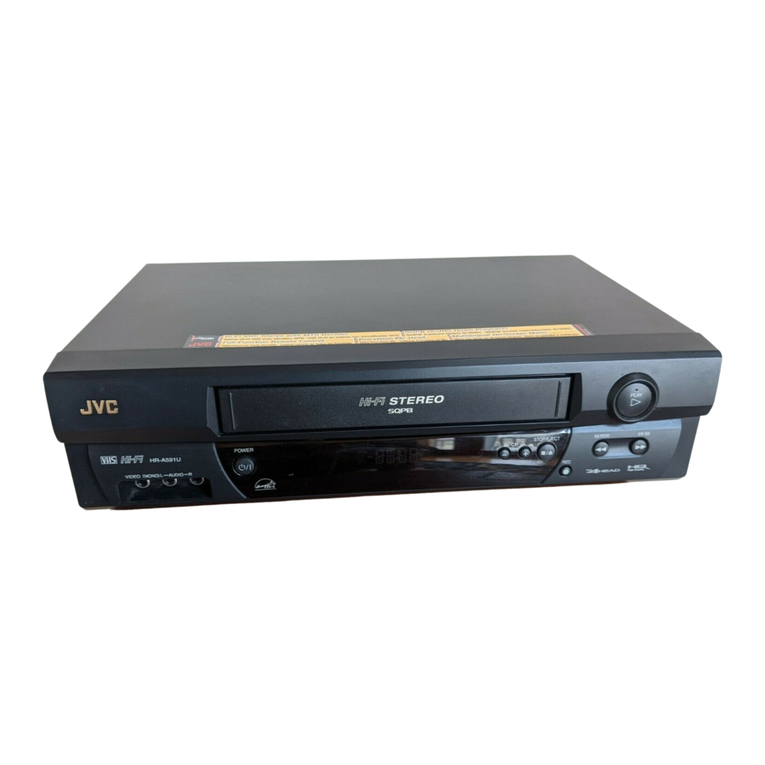 JVC HR-A591U User manual