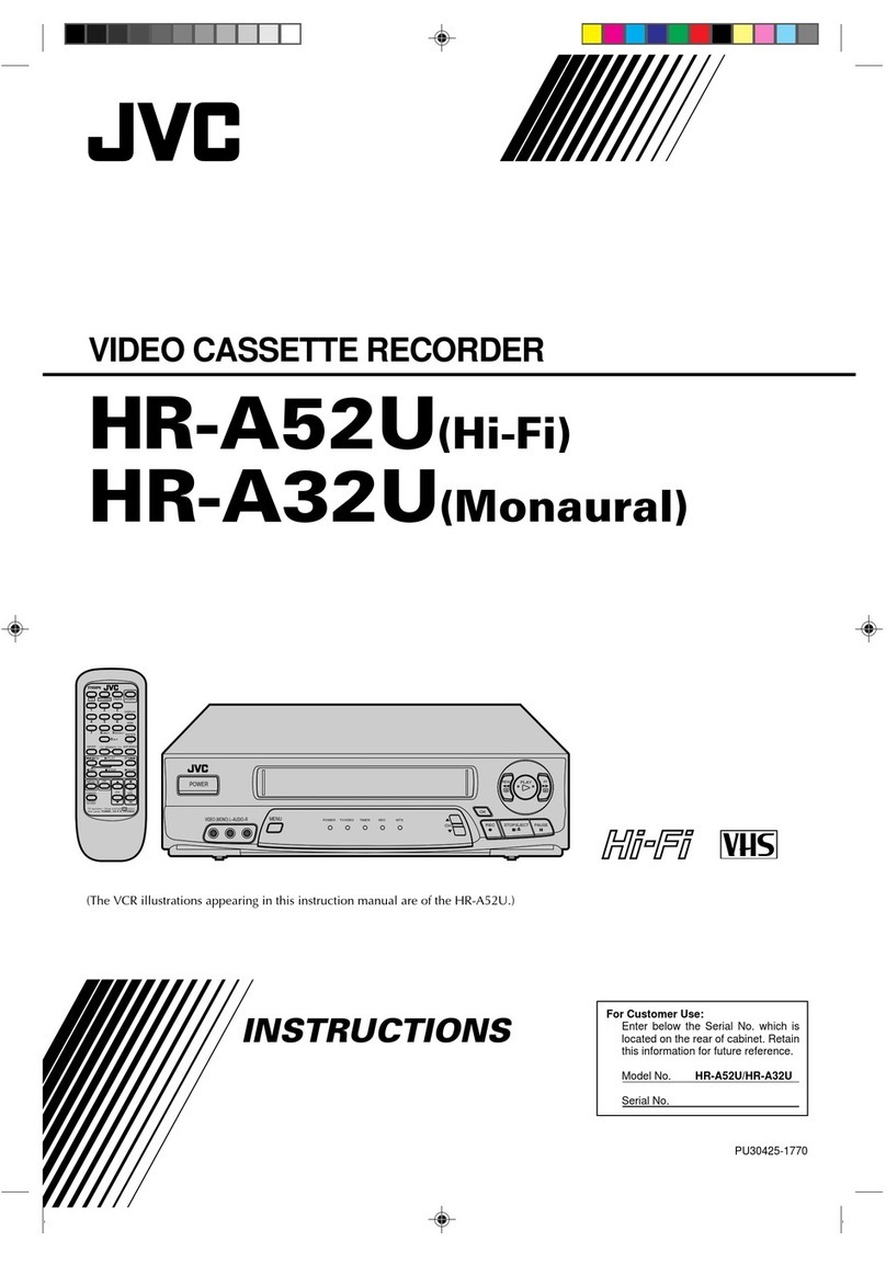 JVC HR-A32U, HR-A52U User manual