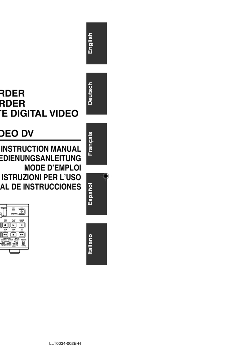 JVC BR-DV6000E User manual