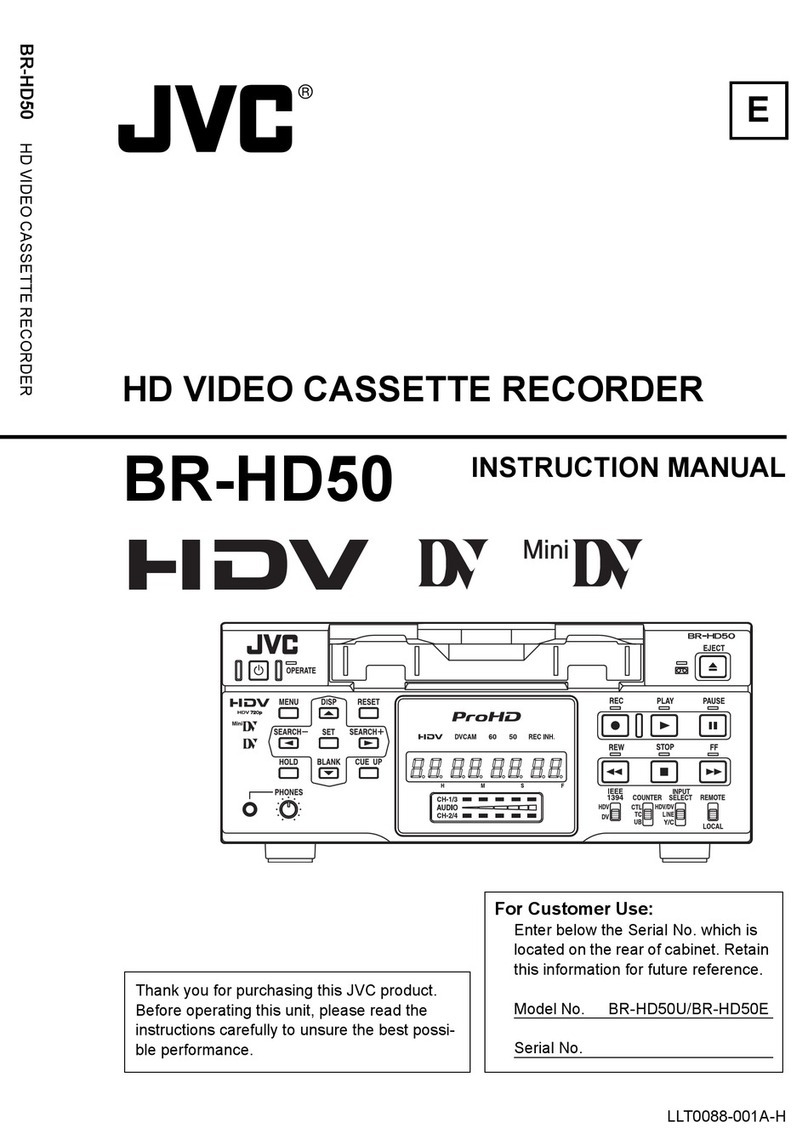 JVC BR-HD50E User manual
