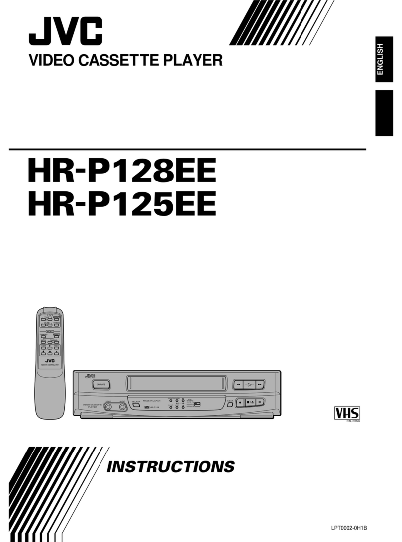 JVC HR-P125EE User manual