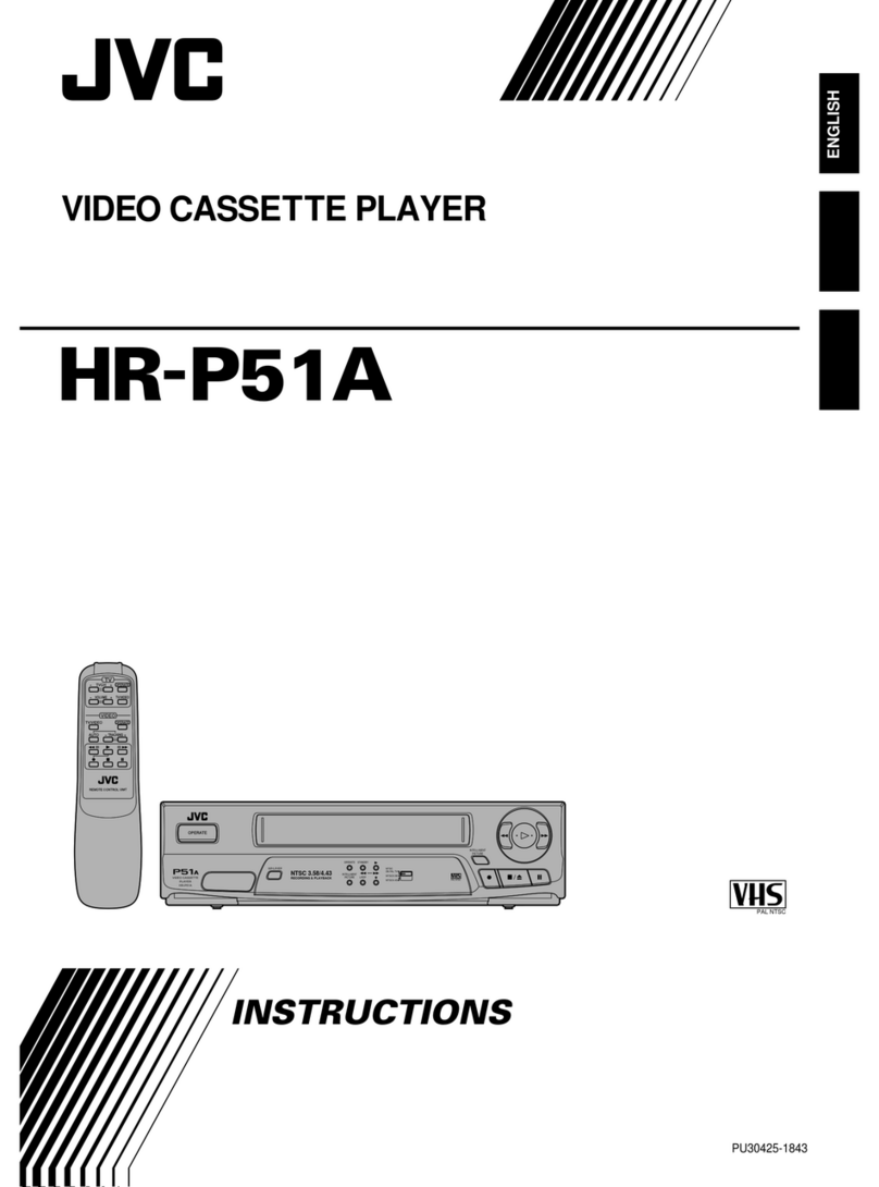 JVC HR-P51A User manual