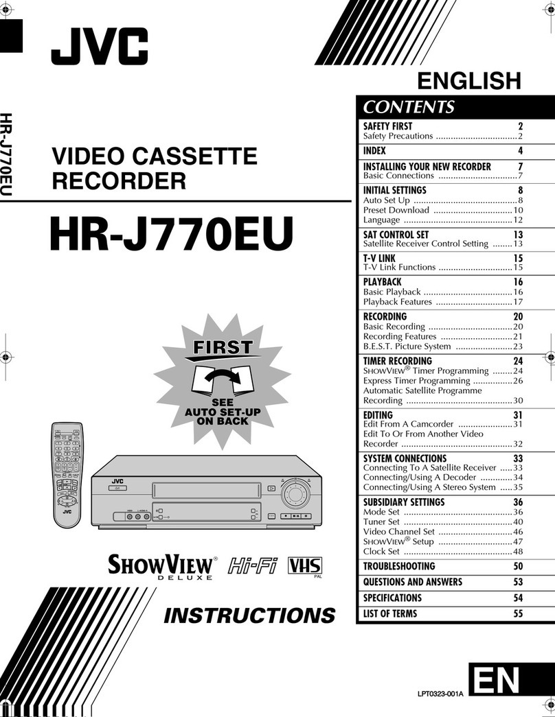 JVC HR-J770EU User manual