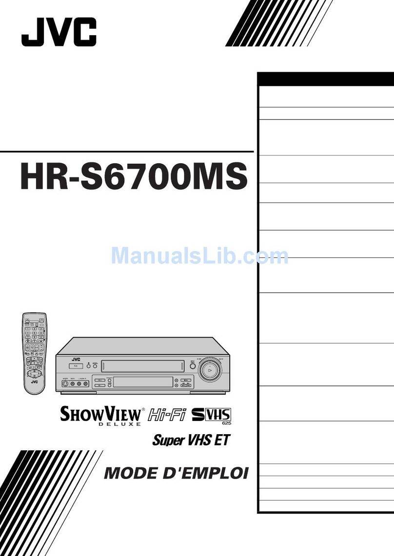 JVC HR-S6700MS User manual