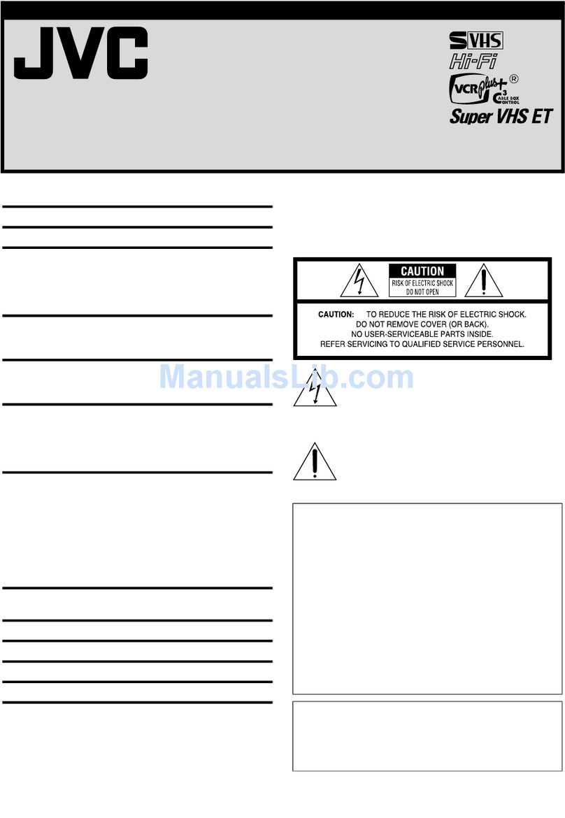JVC HR-S3902/3912U User manual