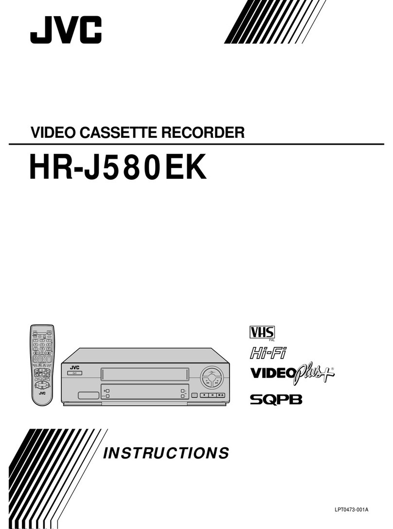 JVC HR-J580EK User manual