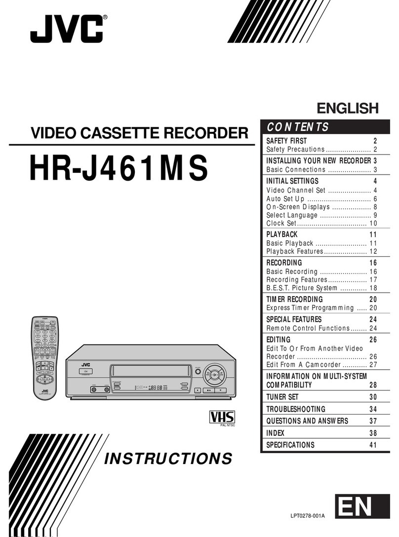 JVC HR-J461MS User manual