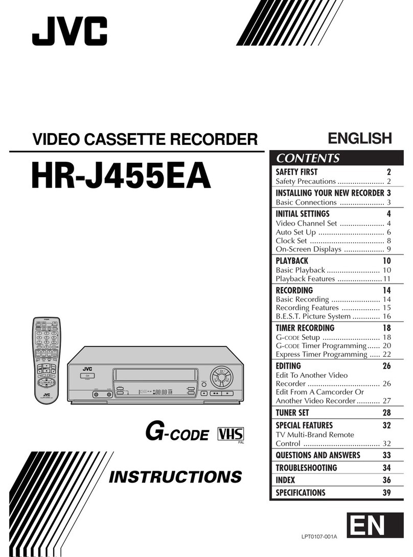 JVC HR-J455EA User manual