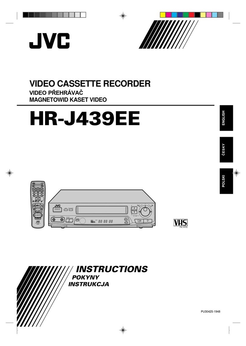 JVC HR-J439EE User manual