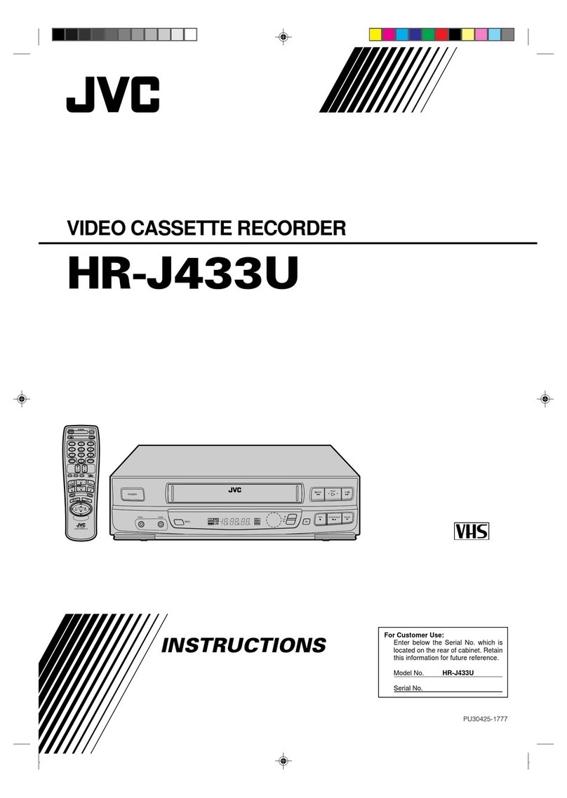JVC HR-J433U User manual