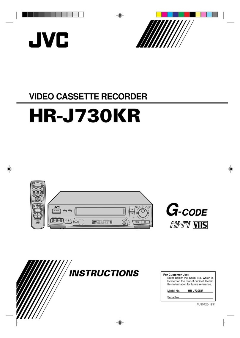 JVC HR-J730KR User manual