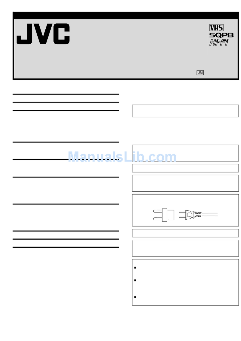 JVC HR-J7020UM User manual
