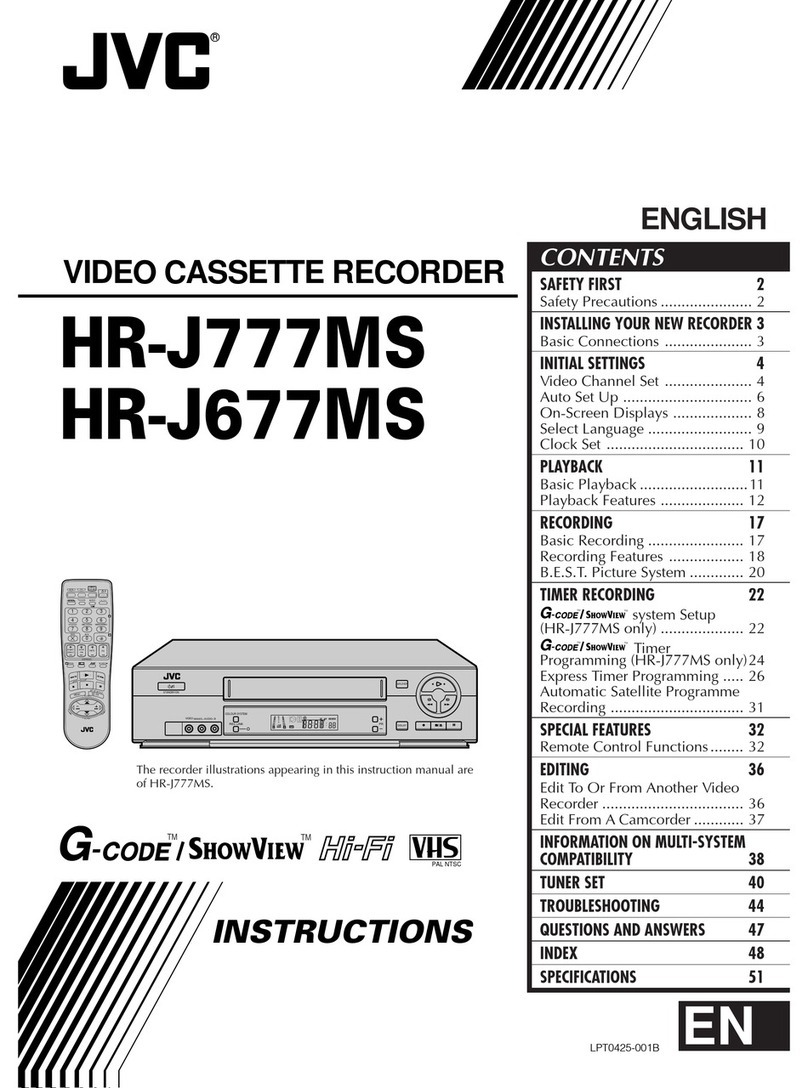 JVC HR-J677MS User manual