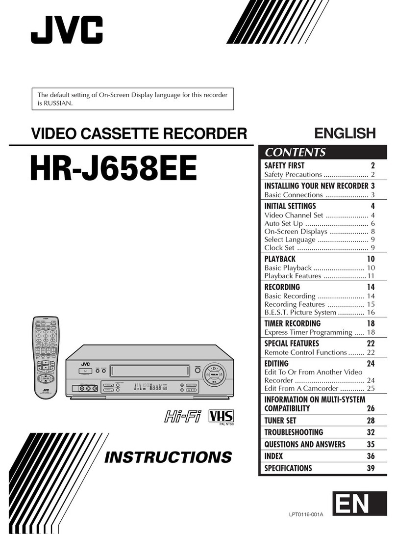 JVC HR-J658EE User manual JVC HR-J658EE User manual