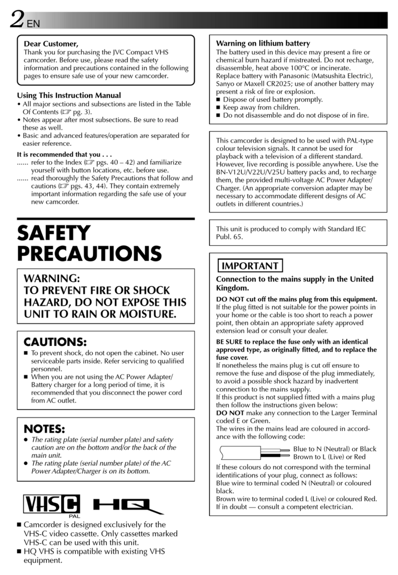 JVC GR-AX838EG instruction manual