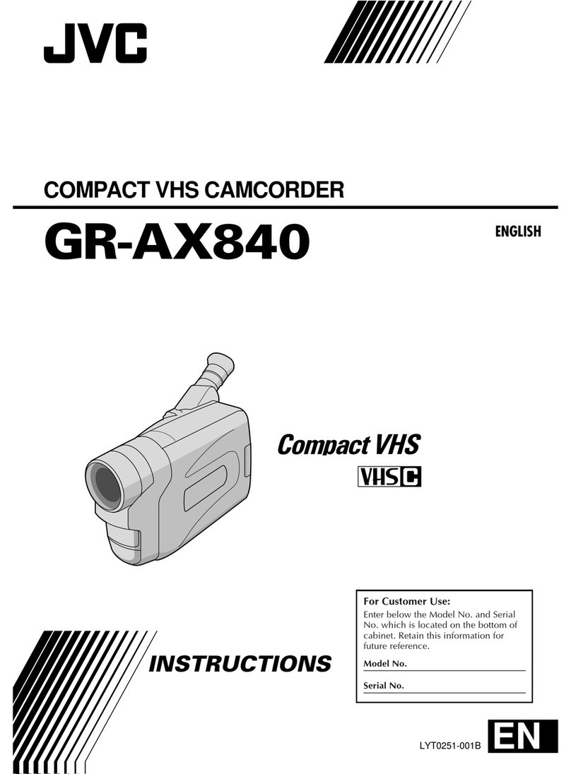 JVC GR-AX840 User manual