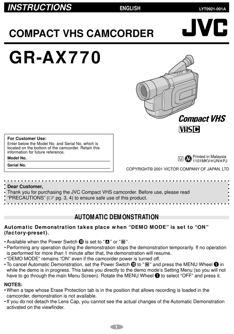 JVC GR-AX770 User manual